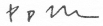 手書きの文字