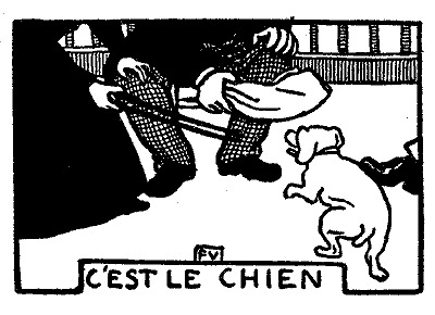 犬の挿絵