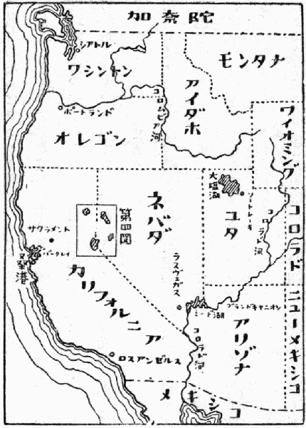 ネバダ州の図
